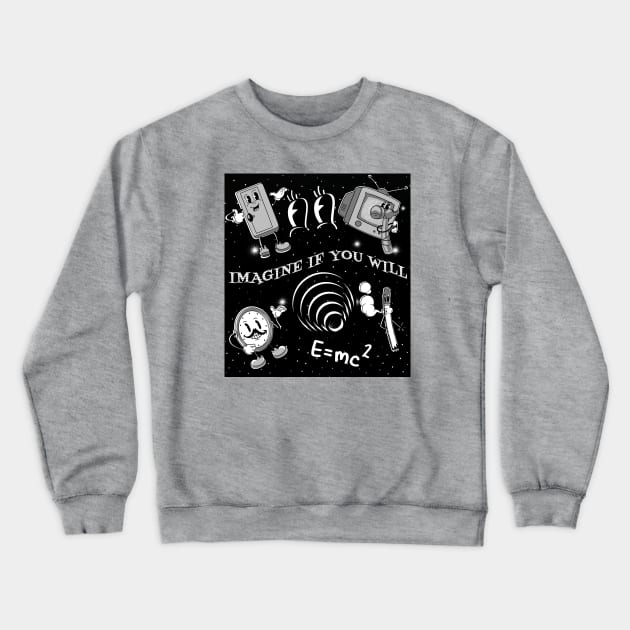 Twilight Zone Retro Crewneck Sweatshirt by The Sherwood Forester